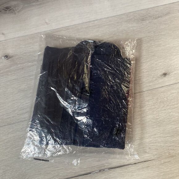 Public Desire slinky strappy racer back double layer mini dress in navy Size 4‎ - Picture 7 of 7